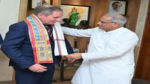 CG NEWS : मुख्यमंत्री बघेल से ब्रिटिश डिप्टी हाई कमिश्नर निकोलस लो ने की सौजन्य मुलाकात...