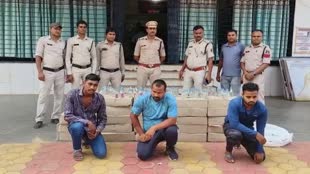 CG News : अवैध शराब के साथ तीन आरोपी गिरफ्तार,  देसी प्लेन के 26 पेटी  बरामद....