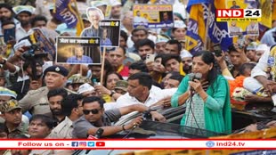 'केजरीवाल शेर हैं और कोई उन्हें तोड़ या झुका नहीं सकता', पहले चुनावी रोड शो में बोलीं सुनीता