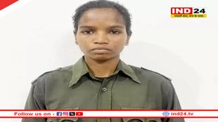 खैरागढ़ में 17 लाख की इनामी महिला नक्सली कमला सोरी ने किया आत्मसमर्पण