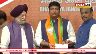 कांग्रेस का टिकट ठुकराने वाले रोहन गुप्ता बीजेपी में शामिल 