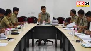 CG NEWS :  छत्तीसगढ़ में आगामी चुनाव के मद्देनजर पुलिस कप्तान प्रशांत अग्रवाल ने पुलिस अधिकारियों की ली बैठक