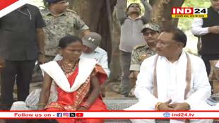 मुलेर गांव पहुंचे सीएम साय, सुनीं ग्रामीणों की समस्याएं, अफसरों को तुरंत कार्रवाई के दिए निर्देश