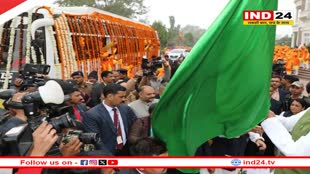 राष्ट्रीय युवा उत्सव में भाग लेने नासिक रवाना हुआ कलाकारों का दल, मुख्यमंत्री डॉ.मोहन यादव ने दिखाई हरी झंडी