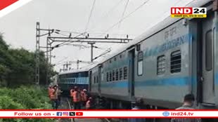 सोमनाथ एक्सप्रेस के दो डिब्बे पटरी से उतरे,जबलपुर रेलवे स्टेशन के पास हुआ हादसा