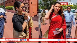 बॉलीवुड एक्ट्रेस Tamannaah Bhatia और दिव्या दत्ता ने किया नई संसद का दौरा, महिला आरक्षण बिल पर कही ये बात 