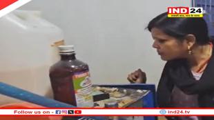 गौजलाली क्षेत्र में नकली ड्रिंक फैक्ट्री का भंडाफोड़, पॉलिथीन और हानिकारक केमिकल बरामद