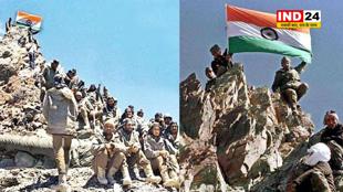 कारगिल विजय दिवस: भारतीय सेना ने शहीदों को नमन करते हुए द्रास में फहराया 72 फुट ऊंचा राष्ट्रीय ध्वज