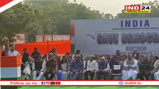 सांसदों को निलंबन को लेकर जंतर-मंतर पर हो रहा प्रदर्शन, Mallikarjun Kharge ने कहा- मेरी जाति के कारण मेरा अपमान किया जा रहा है