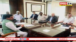 सीएम मोहन से मिले जर्मनी के इनएविया एविएशन के मैनेजिंग पार्टनर, एविएशन सेक्टर में होगा 2 हजार करोड़ का निवेश
