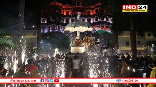 राजवाड़ा पर मना स्वच्छता के सातवें आसमान को छूने का उत्सव, हजारों लोग पहुंचे