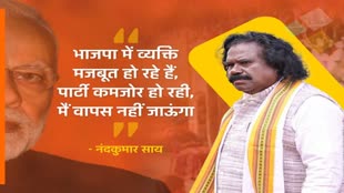 CG NEWS : नंद कुमार साय का तीखा हमला, भाजपा आदिवासी विरोधी भी है और जनविरोधी भी....