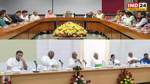 विपक्षी गठबंधन से आगे निकली BJP, महाबैठक में 26 तो NDA की बैठक में 38 पार्टियों का हुआ महाजुटान