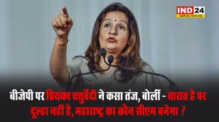 बीजेपी पर प्रियंका चतुर्वेदी ने कसा तंज, बोलीं - बारात है पर दूल्हा नहीं है, महाराष्ट्र का कौन सीएम बनेगा ?