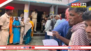 18 जिलों की 121 विधानसभा में वोटिंग,डिप्टी CM विजय सिन्हा ने लखीसराय में डाला वोट