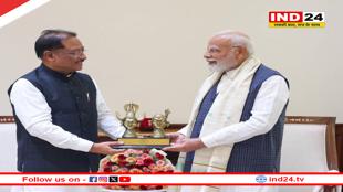 छत्तीसगढ़ के विकास को मिली नई रफ्तार, प्रधानमंत्री मोदी से मिले सीएम साय, एक नवंबर को अमृत रजत महोत्सव में आने का दिया न्यौता