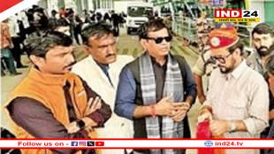 पूर्व केंद्रीय मंत्री अनुराग ठाकुर उदयपुर पहुंचे,एयरपोर्ट पर भव्य स्वागत