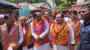  भाजपा के राष्ट्रीय अध्यक्ष जेपी नड्डा ने जन आशीर्वाद यात्रा को किया रवाना