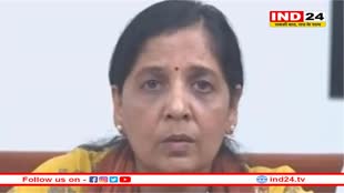 CM केजरीवाल की पत्नी सुनीता पहुंची ED मुख्यालय, पति से की मुलाकात