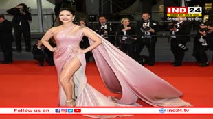 Cannes 2023: Sunny Leone ने रेड कार्पेट पर किलर पोज देकर लोगों के उड़ाए होश, मिनिमल मेकअप में छाई एक्ट्रेस 