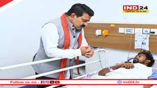 IED ब्लास्ट में घायल हुए जवानों से मिलने पहुंचे उपमुख्यमंत्री विजय शर्मा, स्वास्थ्य और घटना की ली जानकारी