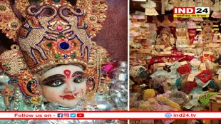 रतलाम: करोड़ों रुपए से सजे महालक्ष्मी मंदिर में भक्तों का उमड़ा सैलाब