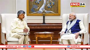 आंध्र के मुख्यमंत्री चंद्रबाबू नायडू ने PM मोदी से की मुलाकात