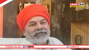 बाल-बाल बचे किसान नेता राकेश टिकैत, नीलगाय से टकराई कार