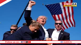 Donald Trump की रैली में चली गोलियां, पूर्व राष्ट्रपति के कान से बहता दिखा खून, मारा गया शूटर 