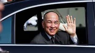 दिल्ली पहुंचे कंबोडिया के राजा नोरोडोम सिहामोनी