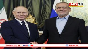 ट्रंप के शपथ ग्रहण से पहले रूस पहुंचे ईरानी राष्ट्रपति मसूद पेजेशकियान