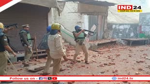 संभल में जामा मस्जिद के सर्वे को लेकर बिगड़े हालात, उपद्रवियों ने फूंके वाहन, पुलिस ने दागे आंसू गैस के गोले