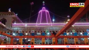 चैत्र नवरात्रि के पहले दिन मां विंध्यवासिनी मंदिर में उमड़ी भक्तों की भीड़