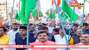 थल से जल तक तिरंगामय हो गया भोपाल