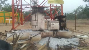 CG NEWS : जवानों की ताबड़तोड़ कार्रवाई से बीजापुर में नक्सलियों ने Mobile Tower में लगाई आग