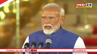 नरेन्द्र मोदी लगातार तीसरी बार बने भारत के प्रधानमंत्री, राष्ट्रपति ने दिलाई पद और गोपनीयता की शपथ 
