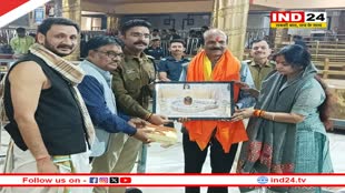 नवागत डीजीपी पहुंचे महाकाल के दरबार, बाबा महाकाल के किए दर्शन