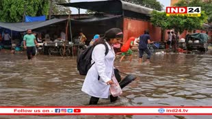 Rajasthan Weather Update: भारी बारिश के चलते जयपुर हुआ पानी-पानी, कई जगहों पर जलभराव की स्थिति