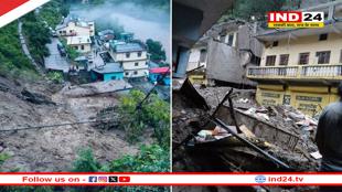 उत्तराखंड के चमोली में आधी रात बादल फटने से थराली गांव में तबाही, कई घर मलबे में दबे