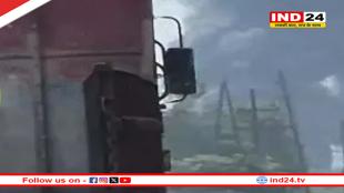 रायपुर की ऑयल फैक्ट्री में भीषण आग, 3 किलोमीटर तक फैला काले धुएं का गुबार