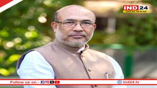 मणिपुर से बड़ी खबर ! सीएम बीरेन सिंह ने सीएम पद से दिया इस्तीफा