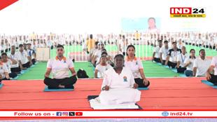राष्ट्रपति द्रौपदी मुर्मु ने देहरादून में आयोजित योग कार्यक्रम में लिया हिस्सा