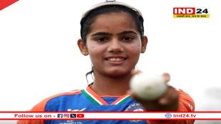 ग्वालियर की वैष्णवी शर्मा भारतीय टी20 टीम में, क्रांति गौड़ भी शामिल