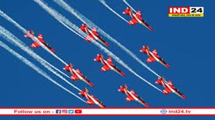पटना के आसमान में करतब दिखाएगी वायुसेना की ‘सूर्य किरण एरोबैटिक टीम'