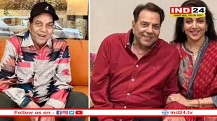 हेमा मालिनी ने धर्मेंद्र की फोटो शेयर कर दिया हेल्थ अपडेट