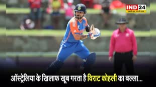 IND vs AUS: ऑस्ट्रेलिया के खिलाफ खूब गरता है विराट कोहली का बल्ला...