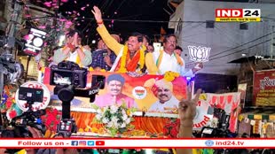 रोड शो में मुख्यमंत्री यादव बोले- पाकिस्तान की बात कर देश की जनता का अपमान कर रही कांग्रेस