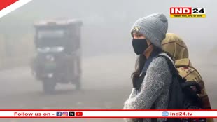 पहाड़ों में हो रही बर्फ़बारी से मैदानी राज्यों में बढ़ी ठंड, तापमान में आई गिरावट 