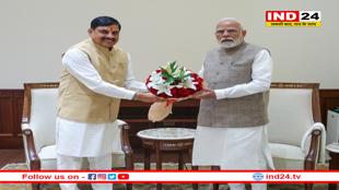 PM मोदी से मिले MP के मुख्यमंत्री मोहन यादव, दिल्ली में की सौजन्य मुलाकात