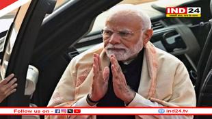 प्रधानमंत्री नरेंद्र मोदी प्रयागराज पहुंचे, CM योगी आदित्यनाथ ने किया स्वागत